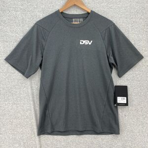 Stormtech TShirt Mens Small Gray H2X Dry Performance Combination Shoulder NEW